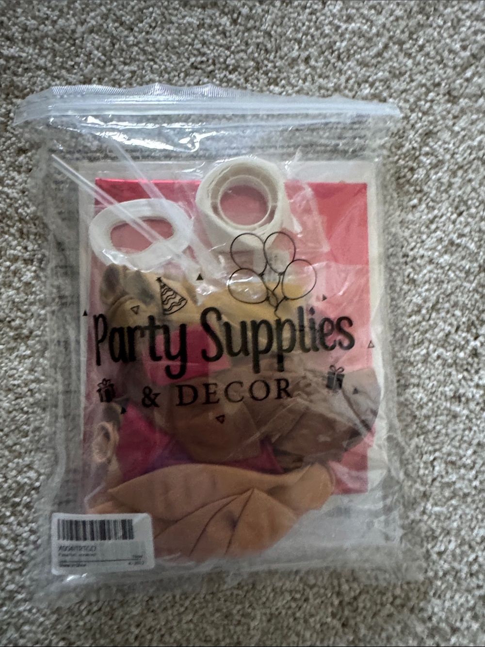 Rose Gold Balloon Kit - Party Supplies Brand